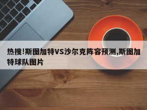 热搜!斯图加特VS沙尔克阵容预测,斯图加特球队图片